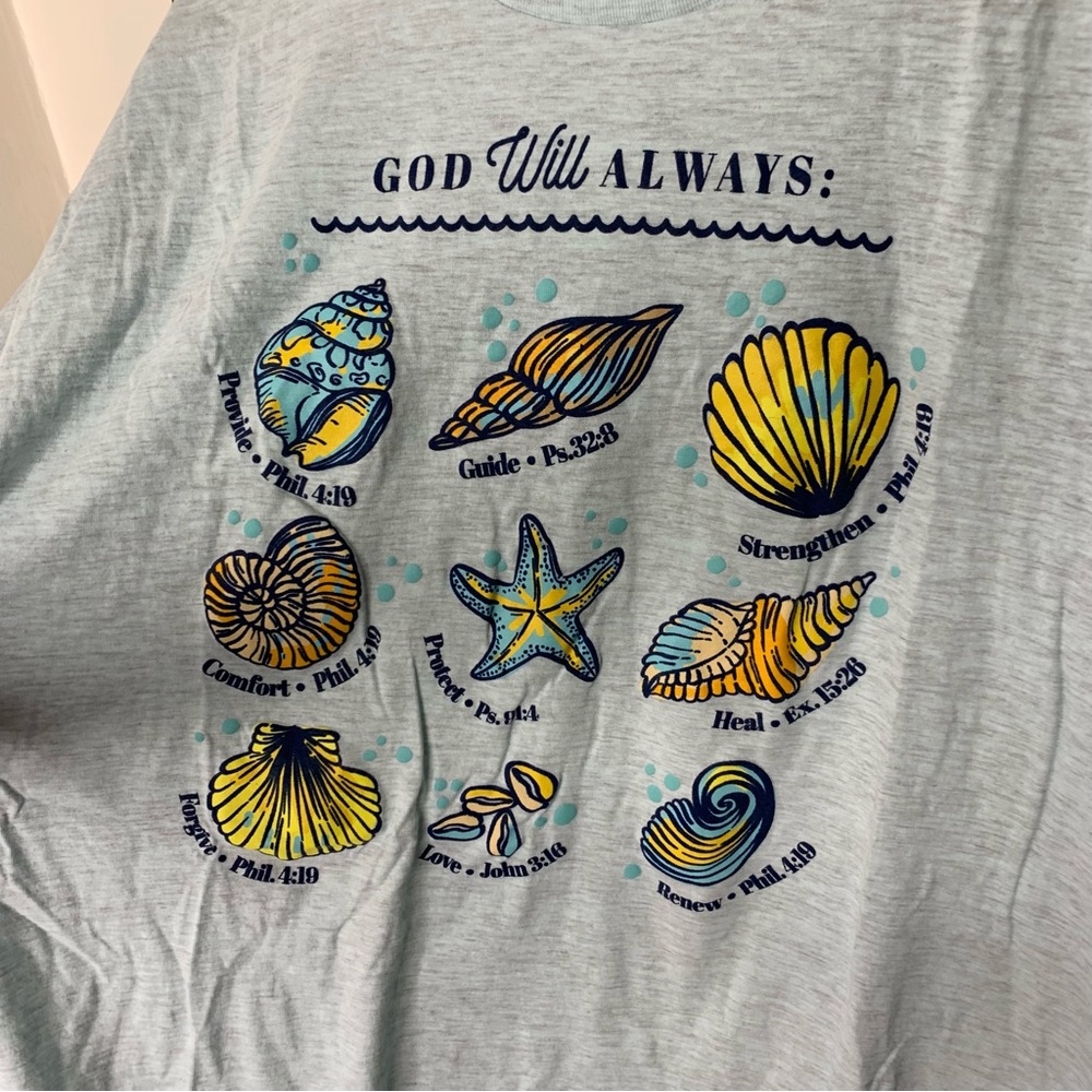 Love in Faith God will Always T-Shirt - Picture 5 of 6